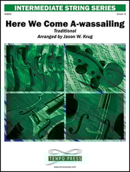 Here We Come A wassailing Orchestra sheet music cover